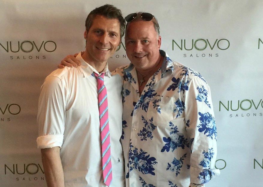 James Amato and Terry McKee, owners of Nuovo Salon & Spas in Sarasota, FL