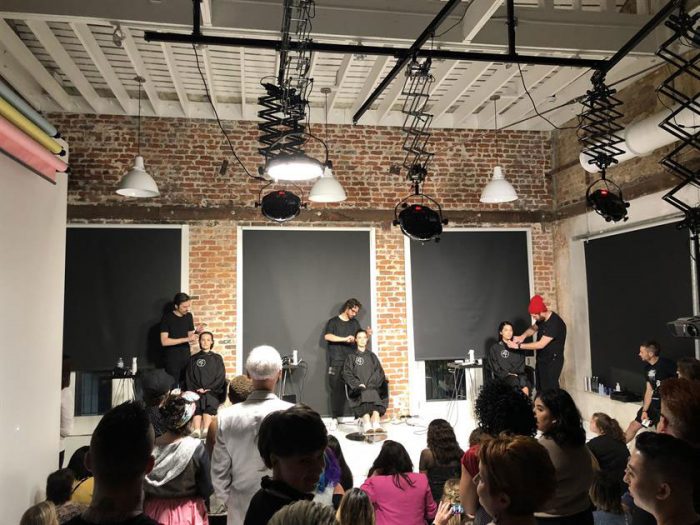 Purposefully designed as an open space, Studio 633 is easily converted into an educational classroom.